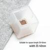 Transparent Non-Slip Chair and Table Leg Protective Covers