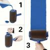 3pcs Extension Tubes + 1pc Roller Head-Professional Home Paint Roller Set with Large Self-Priming Brush,Ideal for Latex and Wall Paint,Smooth Coating