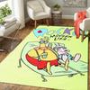 Rocko's Modern Life Rug Floor Mat for Living Room or Bedroom Soft and Comfortable Carpet a Gift for Birthday and Holiday.