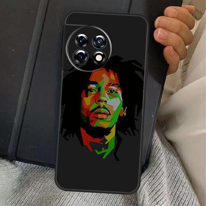

Bob Marley Singer Case For OnePlus 15 13T 13 12 11 13R 12R 10R 10T 8T OnePlus Nord 5 CE 3 4 Lite N20 N30 Cover OnePlus 12R