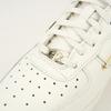Nike Air Force 1 07 LX Mini Swoosh - מתכתי זהב נשים סניקרס לבן מפרש FV3654-111