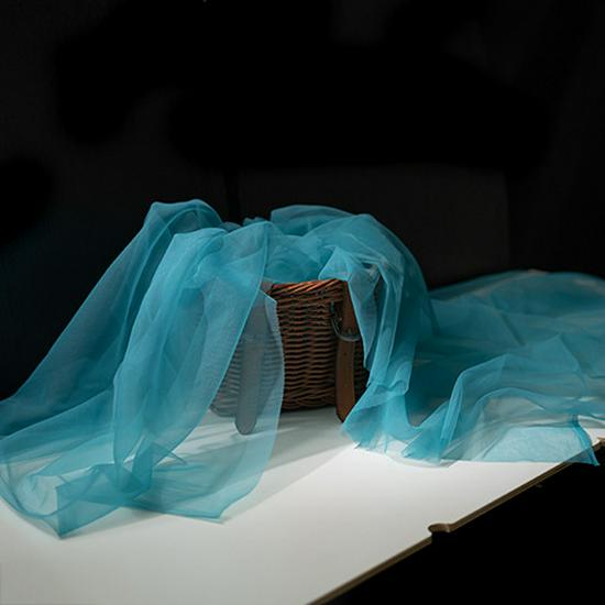 Fairy Mist Soft Tulle Fabric: Handmade Solid Color Lace Veil for Clothing DIY Projects