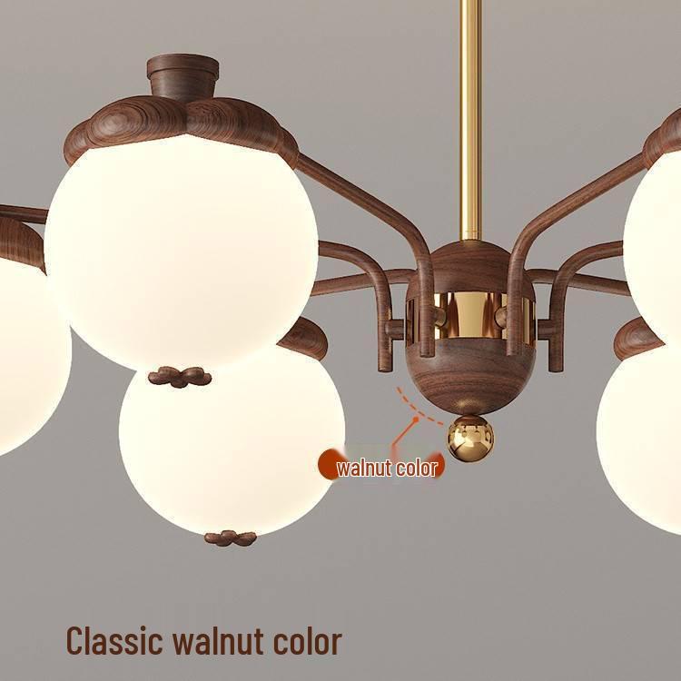 Vintage French Mid-Century Eye-Protecting Chandelier for Living Room, Bedroom, and Restaurant