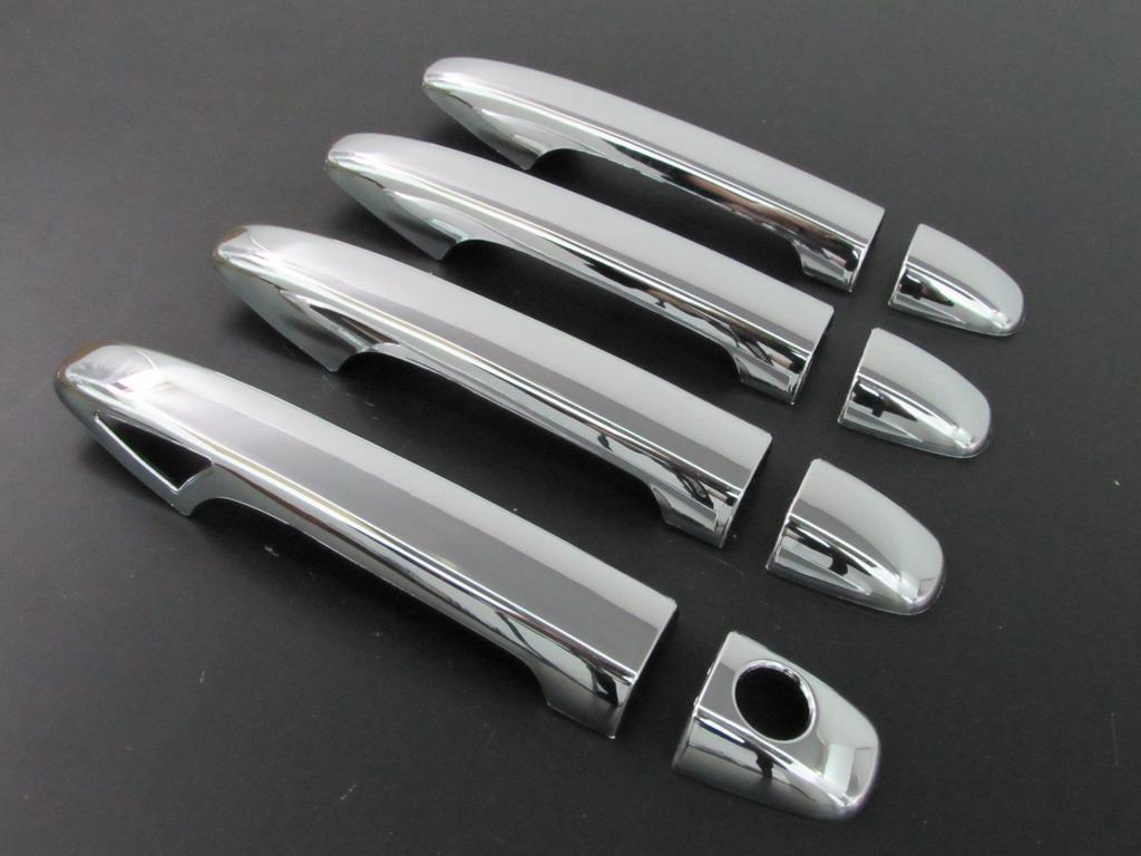 BRIGHTZ Chrome Door Handle Covers for Toyota Corolla Fielder 161 Cover NZE161G NZE NZE161 E161 160 Corolla Fielder 17863 (Full Type)