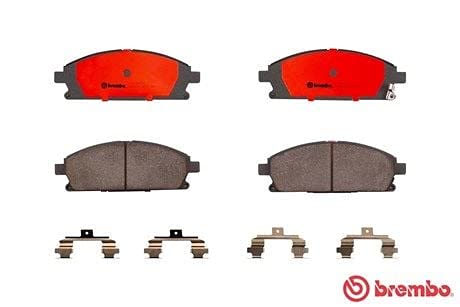 Brembo P24077N Premium Ceramic Front Disc Brake Pad Set for Ford/Ford Australia/Volvo, OE# 30793857