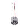 1 Pc 2 Pin Female Male Electronic Fan Plug Auto Connector With Wire 176146-6 176143-6