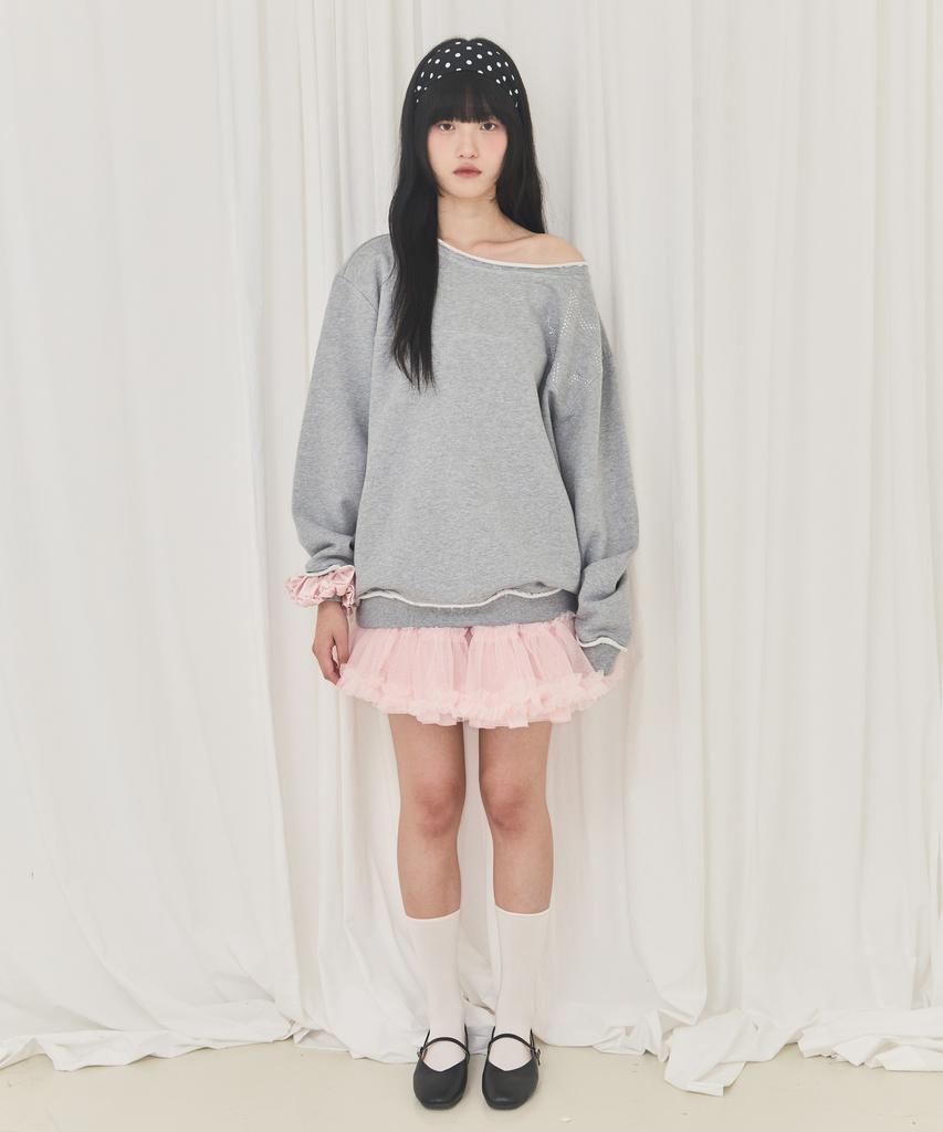 Alkialka Dot Tutu Skirt (Light Pink)