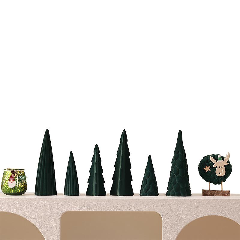 1PC Table Decorations Valentine's Day Decoration Ceramic Tree Desktop Multiple Options Available