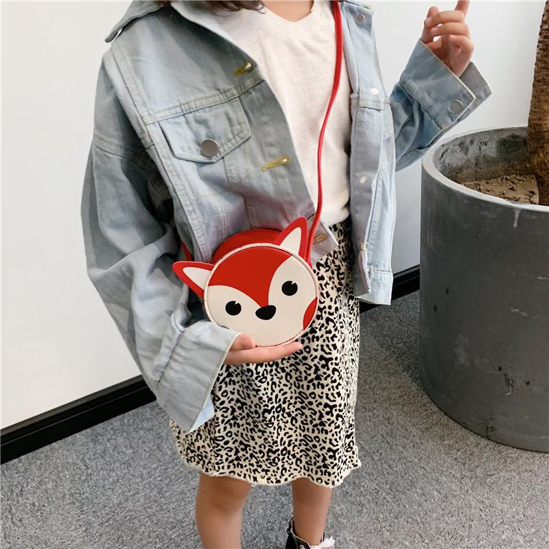 Cute Animal Print Crossbody Bag For Kids Kindergarten Fashionable And Versatile