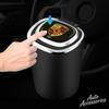 Auto-Aschenbecher Kreative Persönlichkeit Abgedeckt Luftauslass Hängend Mit Abgedecktem LED-Licht Für Porsche Panamera Macan Boxster Cayman 911