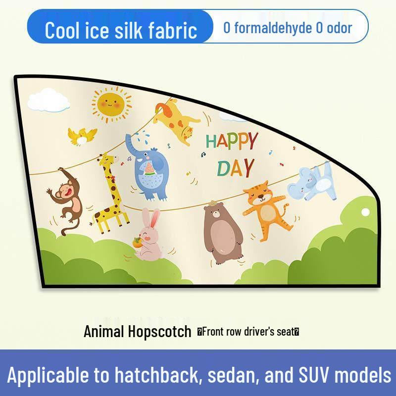Car Privacy Blackout Curtains: Sunshade for Rear Window and Stroller
