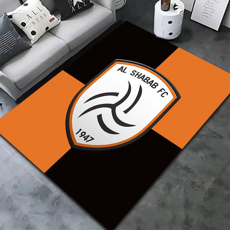 Al-Shabab FC Carpet Rug for Living Room Bedroom Home Sofa Decoration,Kids play Non-slip Floor Mat