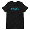 STEVE'S ICE CREAM Schwarzes T-Shirt Kurzarm Unisex 100% Baumwolle T-Shirt Herren T-Shirts Oberteil