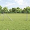 Field Fence vidaXL 0.8x100 M Galvanized Steel 3351468