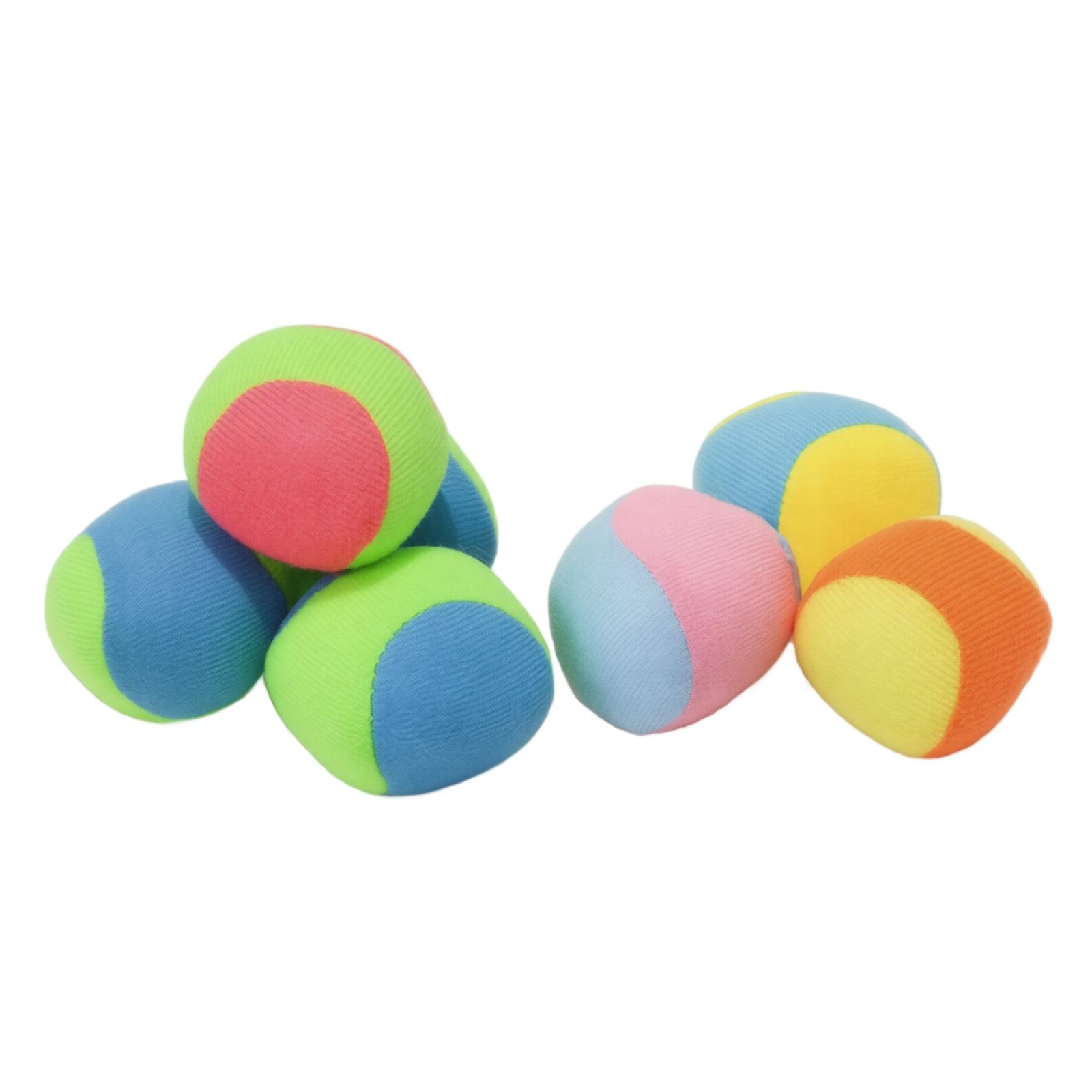 

Retro Style Foot Sandbag 6 5cm Diameter Random Delivery Soft Fabric Bean Bag for Foot Exercise and Coordination Training One Size