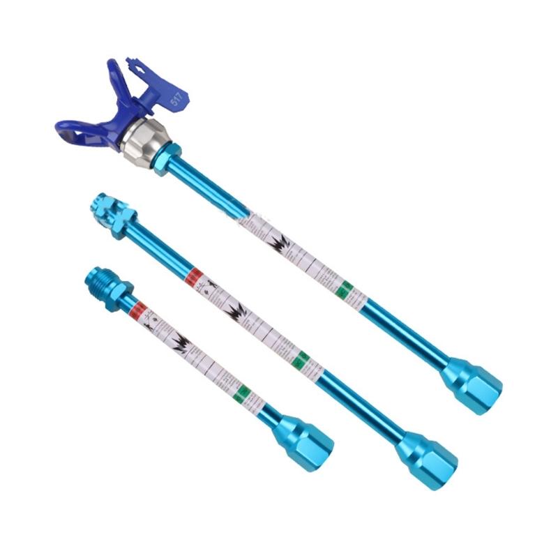 Professional Painting Sprayer Extension Rod with AntiSlip Thread and Reinforced Seal for Sprays Operations Stability