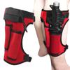 Diving Equipment Diver Underwater Dedicated Adjustable Leggings Knife Wrap Sheath Red