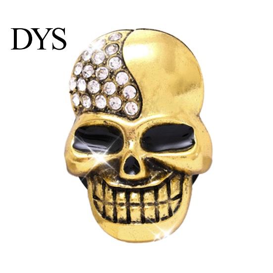 Stopowy Klips do Nawiewu Czaszka Halloweenowe Odświeżacze Powietrza do Samochodu Klips, Połowa Sztuczny Diament Szkielet Ozdoba Dyfuzor Zapachu, Aromaterapia Zapachowa do Kratki Klimatyzacji,