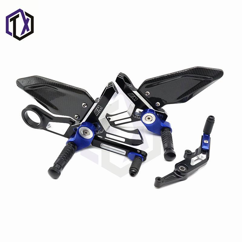 Carbon Fiber Footrest Guard for BMW S1000RR/M1000RR (2019-2022) Raised Assembly