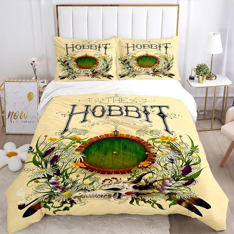 3pcs The Hobbit Duvet Cover Set (1 Duvet Cover + 2 Pillowcases, No Core) - Comfortable, And Breathable Bedroom Decoration yy251104009