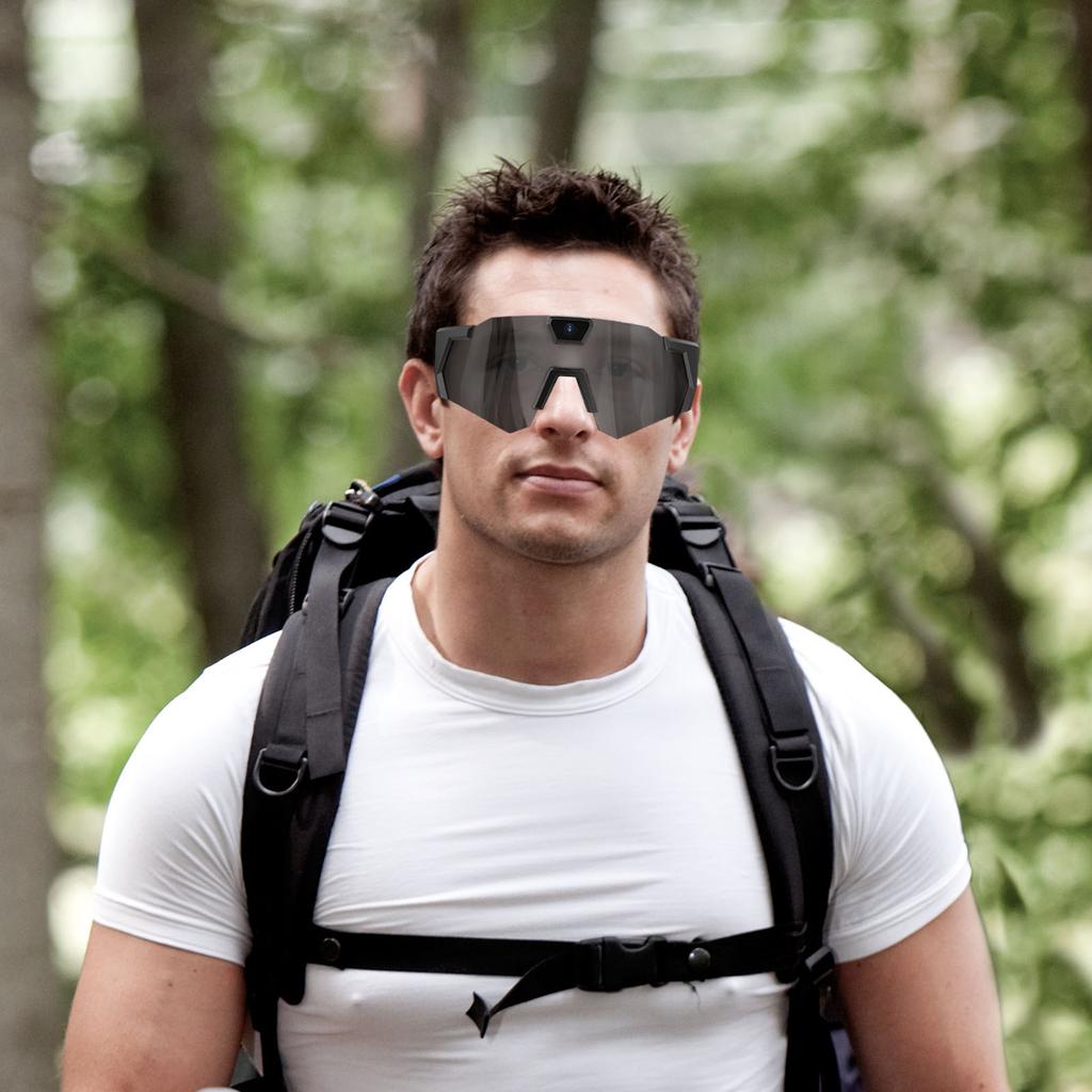 Okulary Akcyjne HD 1080P do Kolarstwa z Kamerą Sportową Okulary Sportowe do Noszenia Odpowiednie dla Mężczyzn i Kobiet