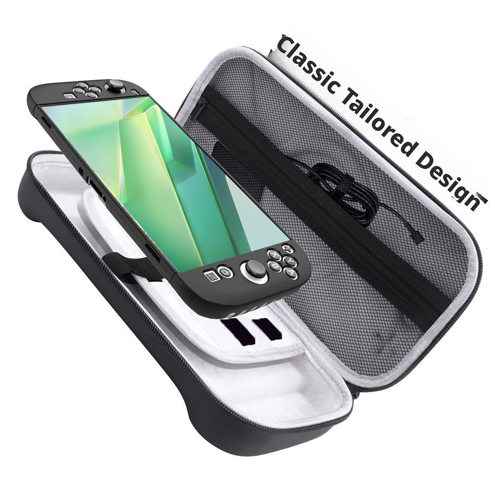 Hülle für Nintendo Switch 2 Reise-Tragetasche Aufbewahrungstasche für Switch 2 Handtasche EVA-Gewebe Hartschale Spielkonsolen-Zubehör