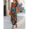 BITCED Vestidos Casuais de Manga Curta com Gola Redonda para Verão e Primavera