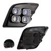 Fog Light Auto LED Daytime Running Light For Toyota Hilux Revo   Car Driving Bumper With Yellow Turn Signal