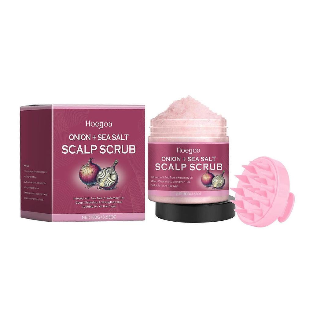 Scalp Care Nourishing Scrub, Deep Cleansing, Oil Control, Soothes Itchy Scalp ,1set