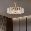 Nordic Copper Crystal Chandelier - Luxury French Design for Entrance, Balcony, Bedroom, or Cloakroom