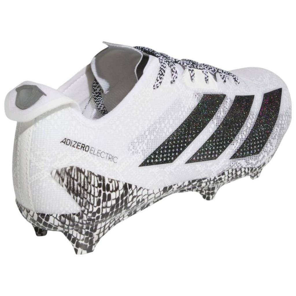 New Adidas Adizero Electric Ii 7v7 Cloud White Core Black Silver Metallic IE8867