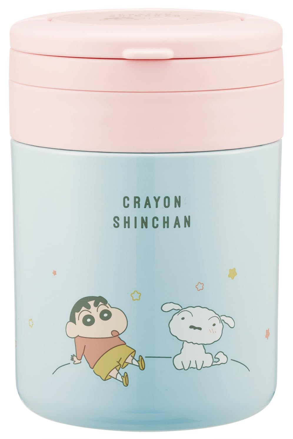 

Skater Insulated Soup with Folding Crayon Pastel Star Jar, 300ml, Handle, Antibacterial, Shin-chan Design, LJFO3AG-A