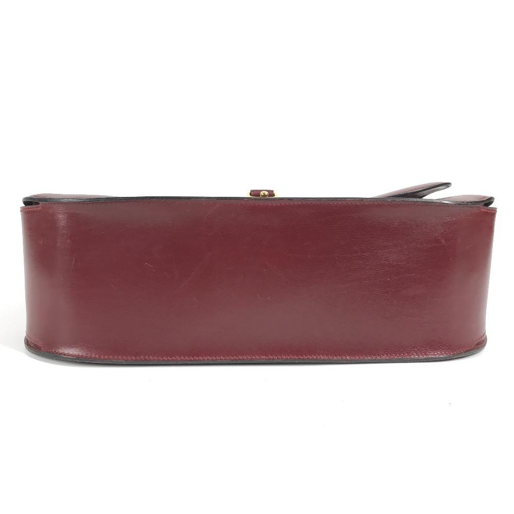 HERMES vintage Wood handle 2WAY Bag Shoulder Bag 2WAY Bag Hand Bag