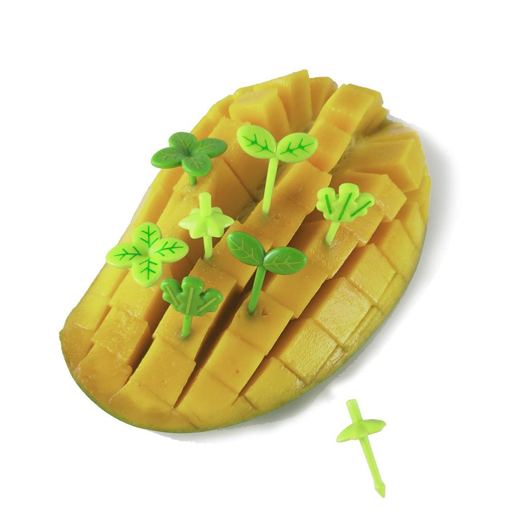 New Cute Mini Reusable Vegetable Toothpicks Cartoon Animal Farm Kids Food Picks Children Fruit Forks