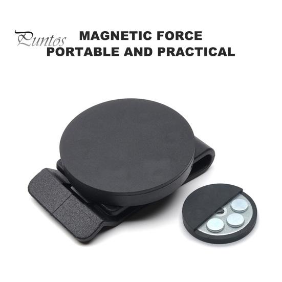 2Pcs Magnetic Belt Clips Scratch-Resistant Universal Easy to Install Heavy-Duty Magnetic Tool Holder Belt Mounting Accessories