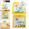 Magnetic Doodle Board Game Prizes Party Favors Drawing Pad for Kids Children 31.5cmx31.5cmx2.3cm