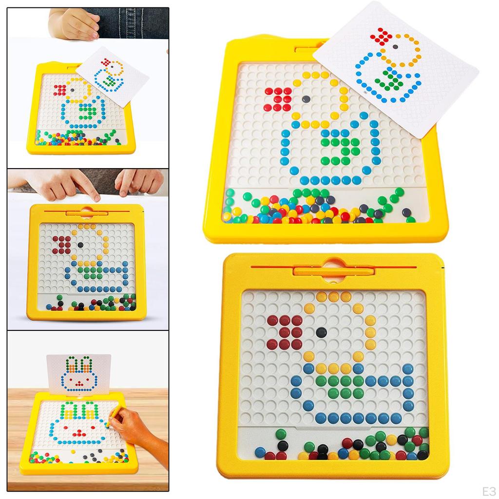 Magnetic Doodle Board Game Prizes Party Favors Drawing Pad for Kids Children 31.5cmx31.5cmx2.3cm