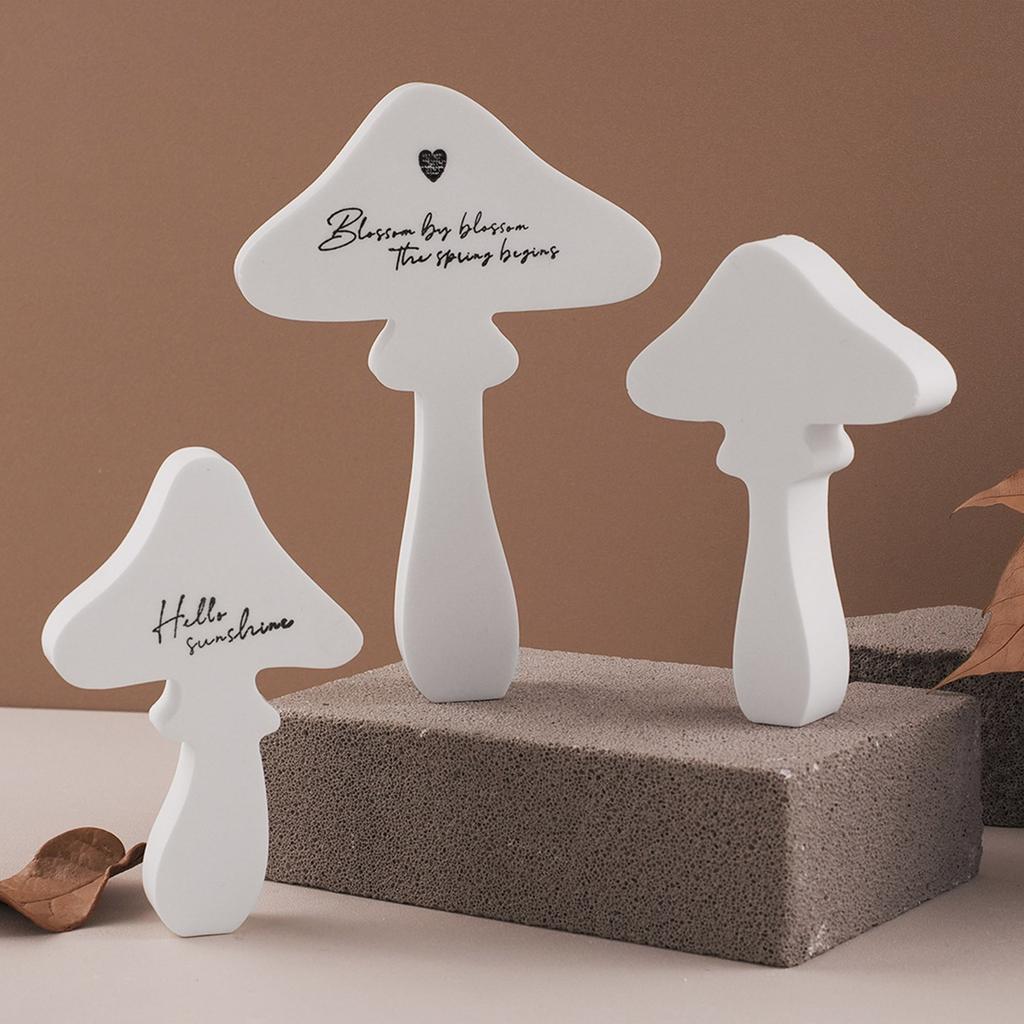 Cute 3D Mushroom Silicone Molds Efficient Mushroom Display Ornament Silicone Molds for Artistic Home Decorations