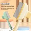 Pet Hair Comb Grooming Brush Effectively Remove Loose Hair Pet Cleaning Tool for Hair Removal and Bathing