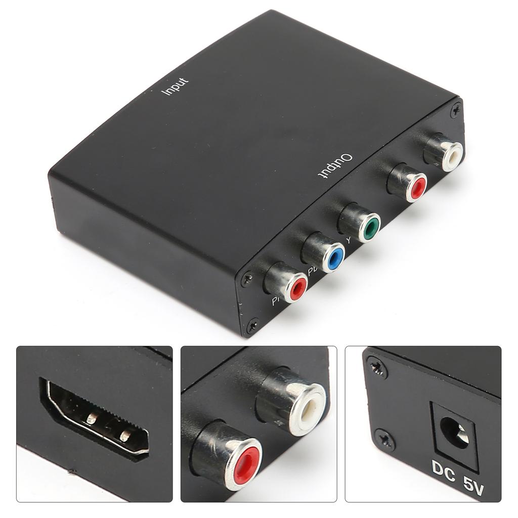Video Audio Converter YPBPR to HighDefinition Multimedia Interface Composite Digital Converter Wide Voltage