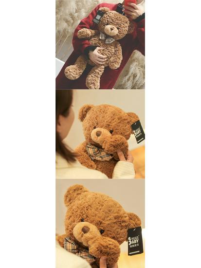 Genuine Super Soft Hugging Teddy Bear Plush Toy - Perfect Qixi Gift for Girlfriend