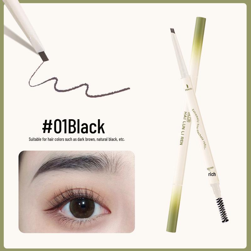 Helen Liren Doppelseitiger Augenbrauenstift: Wasserfest, Wischfest, Schweißfest, Langanhaltende Farbe.