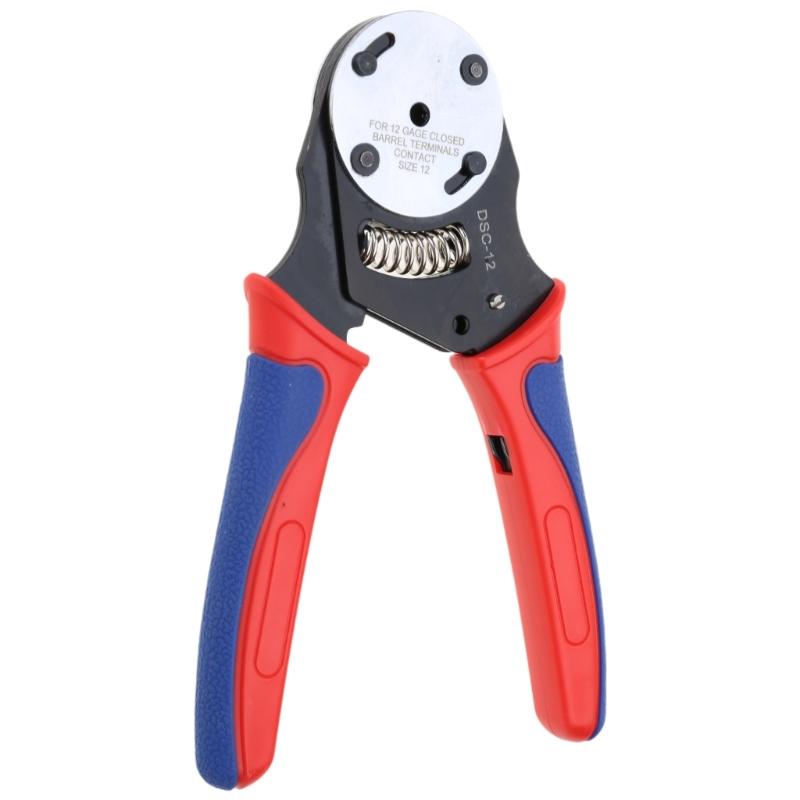 Deutsch Closed Barrels Crimper Barrels Contact Circularly Connectors Contact Crimping Tool 4 Way Indent Connectors Removal