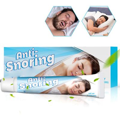 Anti-Schnarch-Creme Natürliche Kräuter-Nasennebenhöhlenentzündung und Schnarch-Creme Salbe für Erwachsene Schlafpflege