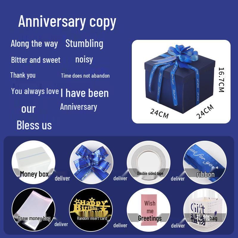 Celebrity Style Surprise Explosion Birthday Gift Box for Kids