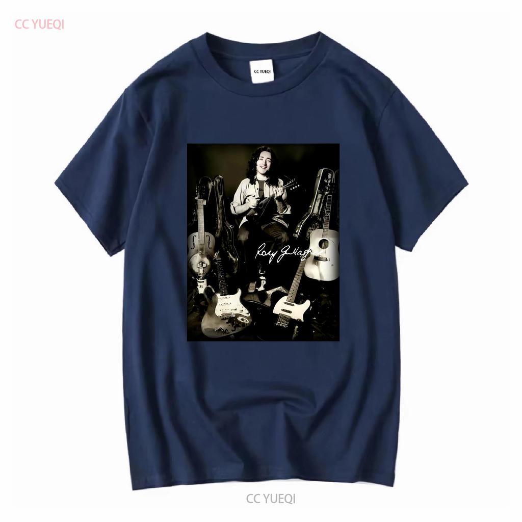 Rory Gallagher Basic For Fan Cotton Black S 2345XL T Shirt TMB397 vintage Washed Top For Everyday Wear designer clothes