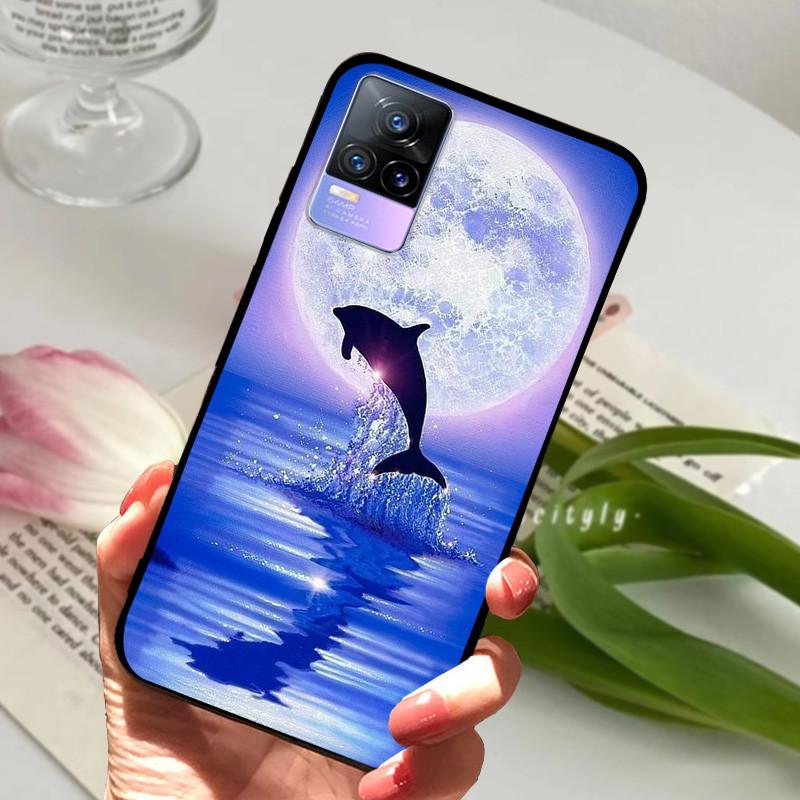 For Vivo V21e Case V 21e V2061 V2055 Soft TPU Phone Protective Fundas Cover For Vivo V21 V 21 4G 5G Shockproof Bumper Shells