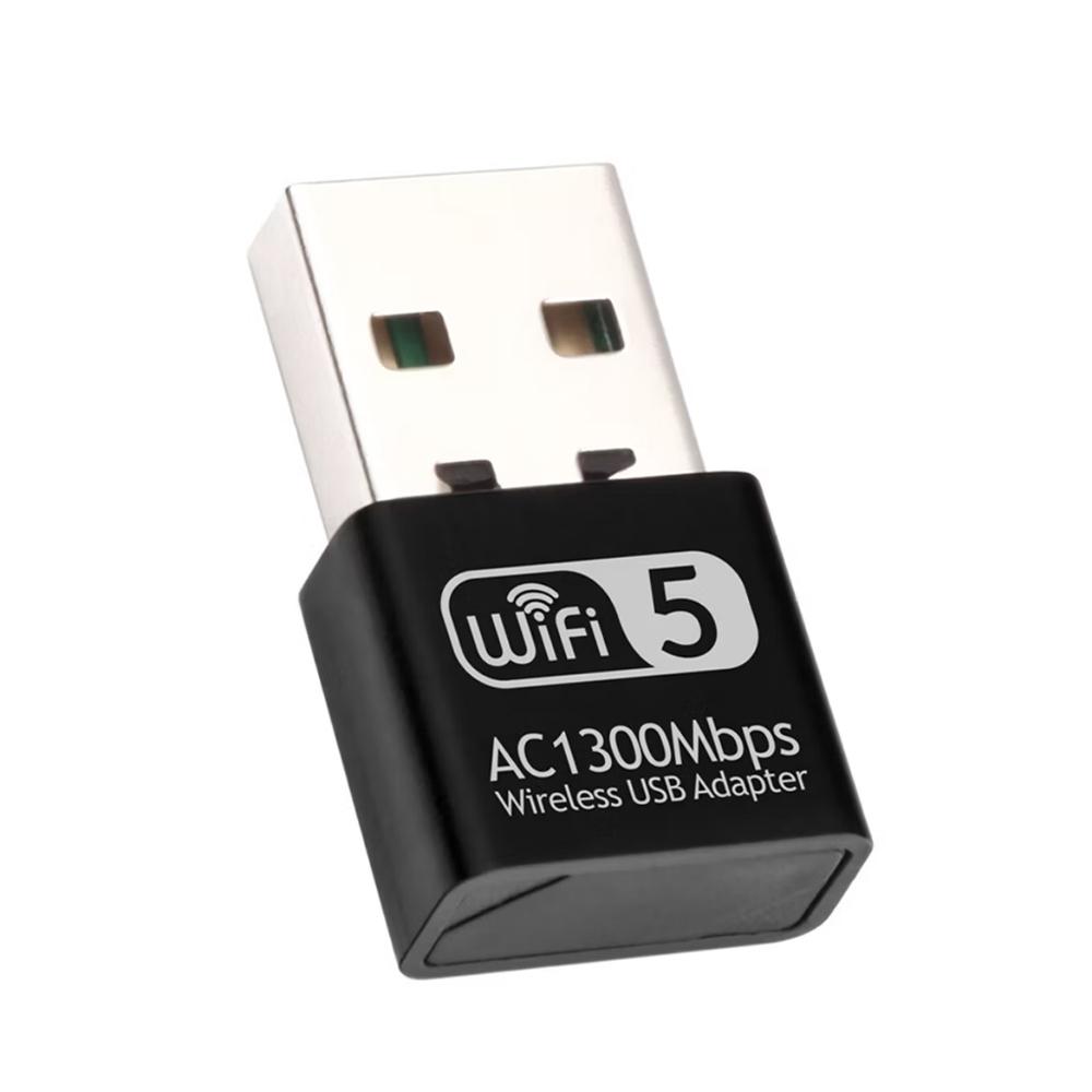 

NDUP AC1300 Gigabit WiFi Wireless Adapter – 2.4G/5.8G Signal Receiver and Transmitter!