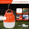 Solar Rechargeable Camping Light with Ultra-Long Battery Life for Emergency and Mobile Use.