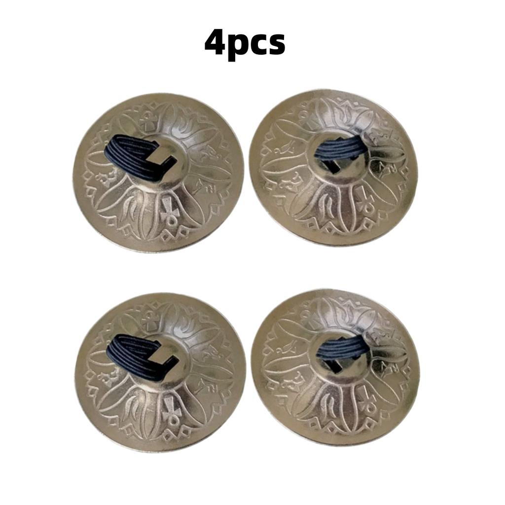 4PCS Mini Copper Finger Cymbals y Dance Hand Cymbals Musical Instrument ,Dancing & Performances Instrument